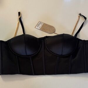 Meshki Alexina Chain Strap Corset